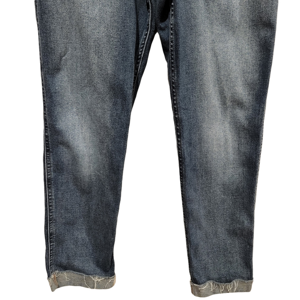 Hollister Womens Ultra High Rise Cuffed Mom Jeans Vintage Stretch Size 26 - Picture 5 of 10